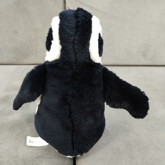 Black & white plush penguin by Wildlife Artist realistic - Picture 3 of 11